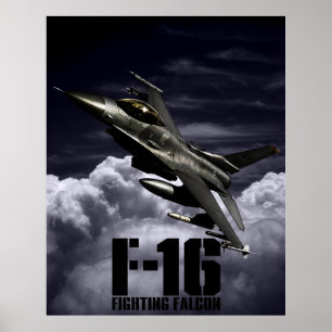 Affiches F-16 Faucon combattant