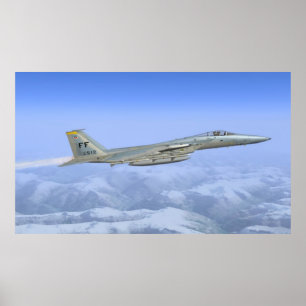 Affiches F-16 grève Eagle