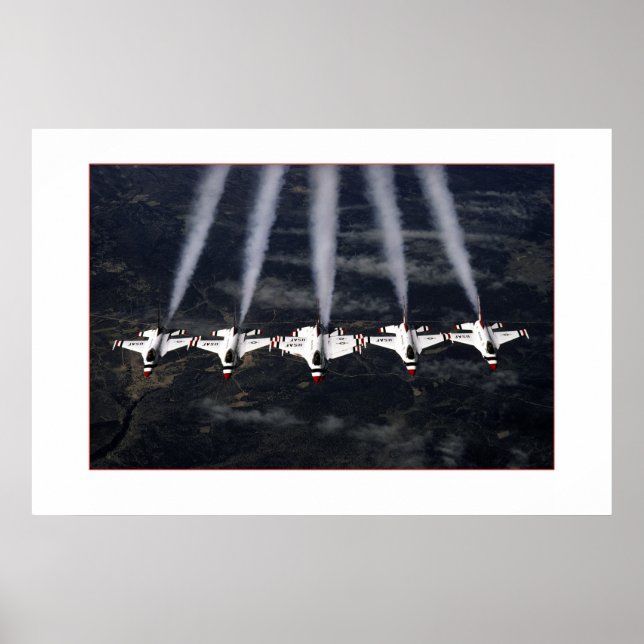 Affiches F-16 Thunderbirds (Devant)