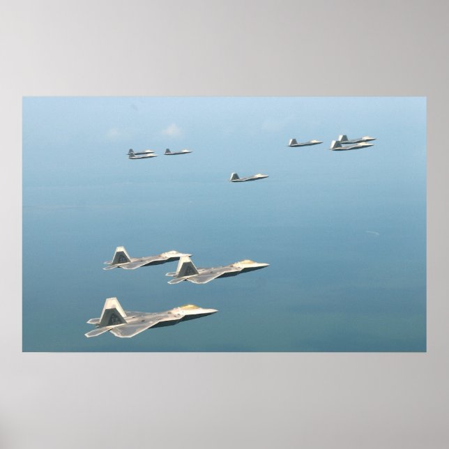 Affiches F-22 Raptors (Devant)