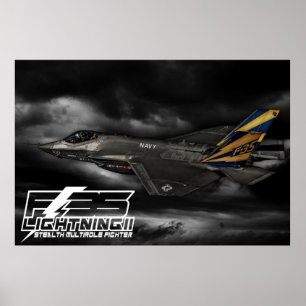 Affiches F-35 Éclair II