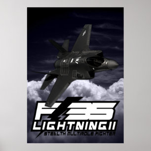 Affiches F-35 foudre II
