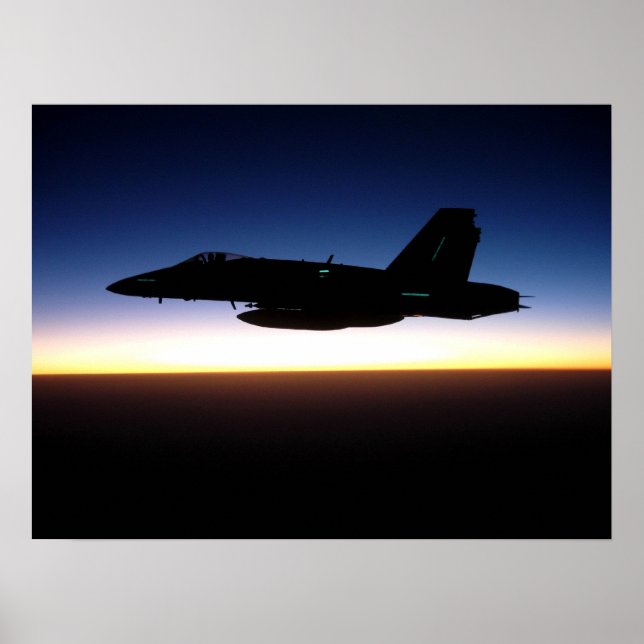 Affiches F/A-18 Hornet (Devant)