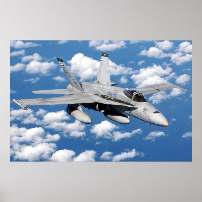 Affiches F/A-18 Hornet (Devant)