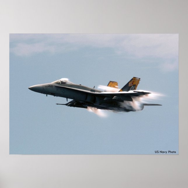 Affiches F/A-18 Hornet (Devant)