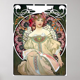 Affiches F. Champenois Imprimeur-Éditeur par Alfons Mucha