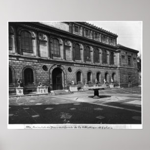 Affiches Façade de la bibliothèque