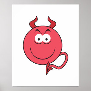 Affiches Face diabolique