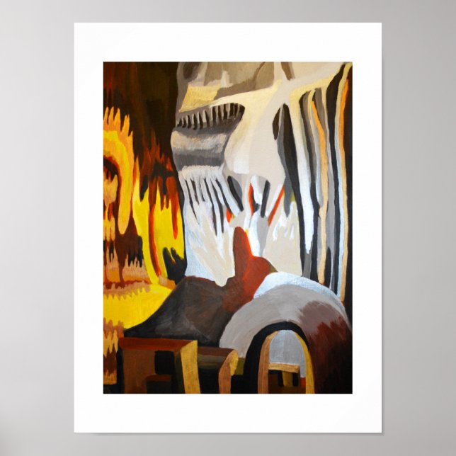 Affiches Face in the Rocks (Devant)