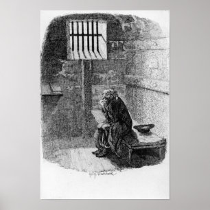 Affiches Fagin dans la cellule condamnée