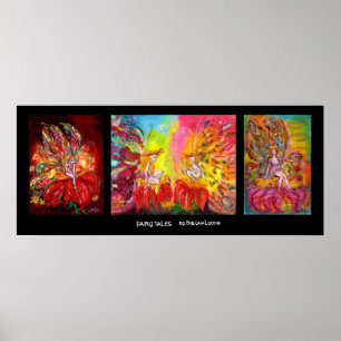 AFFICHES FAILLES DE FLEURS DANS LE NIGNT