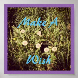 Affiches Faire un voeu