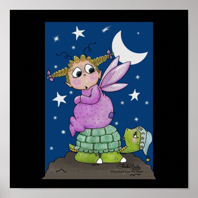 Affiches Fairy Baby réveille M. Turtle (Devant)
