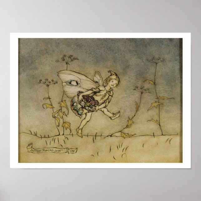 Affiches Fairy, illustration de "A Midsummer Night's Drea (Devant)