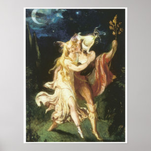 Affiches Fairy Lovers, c. 1840