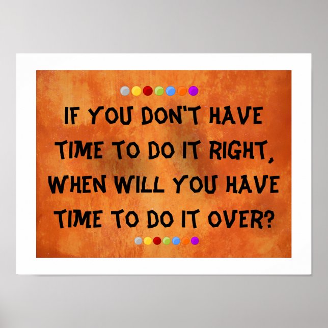 AFFICHES FAIS-LE BIEN ! (Devant)