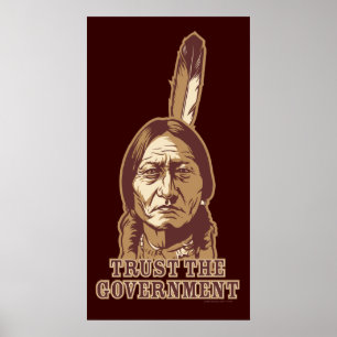 Affiches Faites confiance à l'affiche du gouvernement