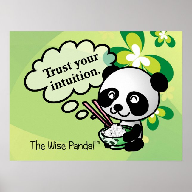 Affiches Faites confiance à votre intuition (Devant)