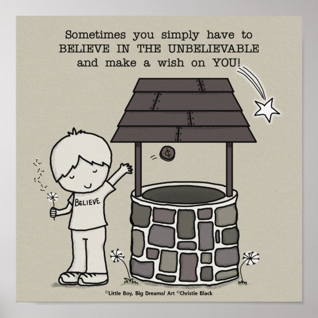 Affiches Faites un voeu sur vous ! (Devant)