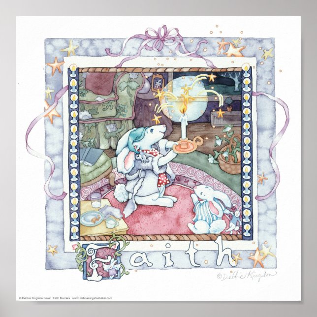 Affiches Faith Bunnies (Devant)