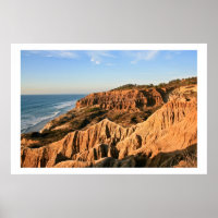 Falaises de sable à Torrey Pines