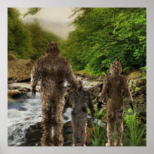 Affiches Famille de Bigfoot