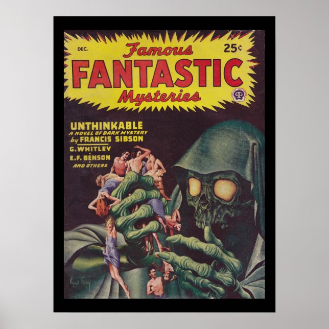 Affiches Famous Fantastic Mysteries 46-12_Pulp Art (Devant)
