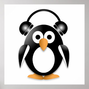 Affiches fan de musique Penguin