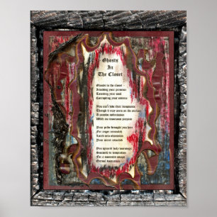 Affiches Fantômes Dans Le Closet