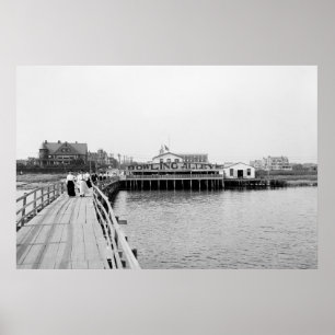 Affiches Far Rockaway From the Inlet, 1904