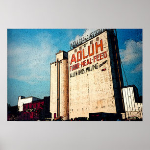 Affiches Farine Adluh