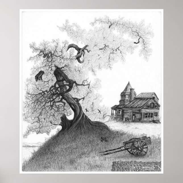 Affiches "Farm House" par Jeff Camden (Devant)