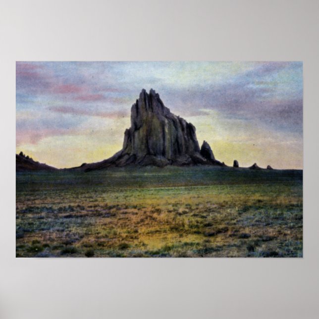 Affiches Farmington New Mexico Ship Rock (Devant)