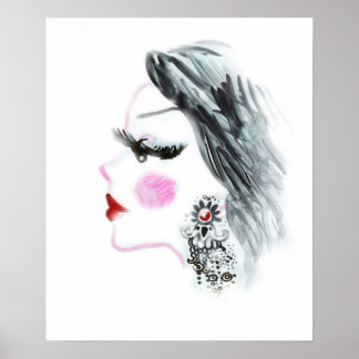 Affiches Fashion Girl