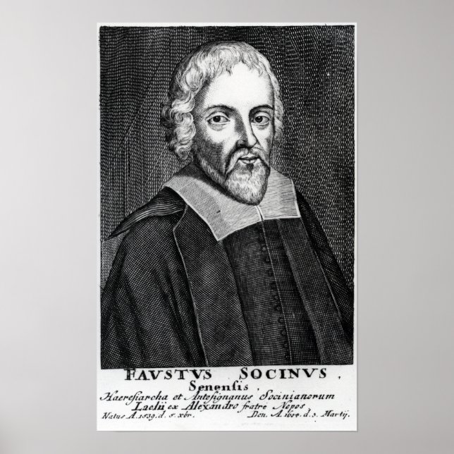 Affiches Fausto Sozzini (Devant)