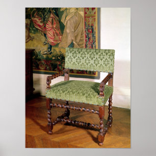 Affiches fauteuil Louis XIII
