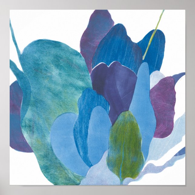 Affiches Faux Indigo I (Devant)