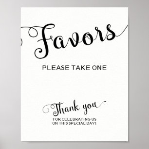 Affiches Favoriser la signature Mariage S'il vous plaît pre