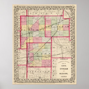 Affiches Fayette, Effingham, Marion, comtés