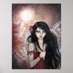 Affiches Fée Mystique du Crépuscule Terrestre