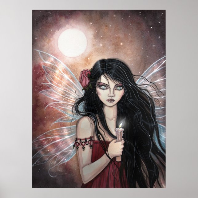 Affiches Fée Mystique du Crépuscule Terrestre (Devant)
