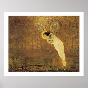 Affiches Fée vintage "Iris, Spirit of the Rainbow"