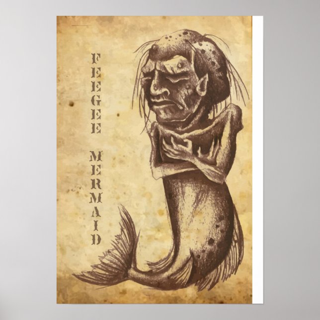 Affiches Feegee Mermaid (Devant)