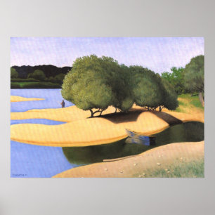 Affiches Félix Valloton - Sands on the edge of the Loire