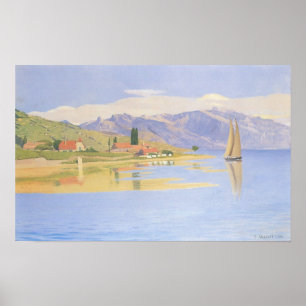 Affiches Felix Vallotton-Le port de Pully