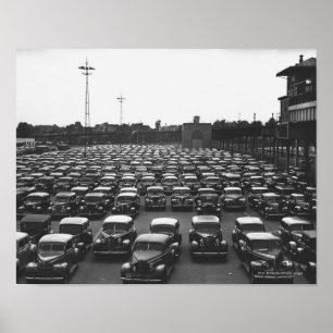 Affiches Femme assise au coin du feu B&W