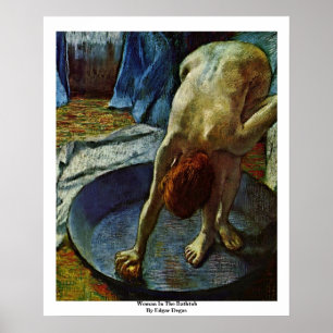 Affiches Femme Dans La Baignoire Par Edgar Degas