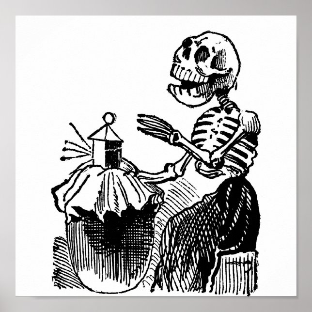 Affiches "Femme de marché" vers le début des années 1900 ME (Devant)