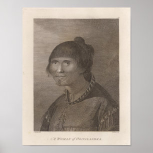 Affiches Femme d'Oonalashka, Alaska