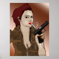 Femme Fatale - Fumer et Armes à feu